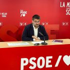 Carlos Llorente, diputado socialista.