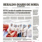 Portada de Heraldo Diario de Soria del 30 de enero de 2025.