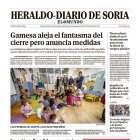 Portada de Heraldo Diario de Soria del 1 de febrero de 2025.