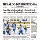 Portada de Heraldo Diario de Soria del  2 de febrero de 2025.