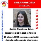 Cartel de SOS Desaparecidos.