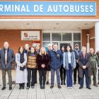 Responsables de la Junta de Castilla y León y del Ayuntamiento de El Burgo de Osma.