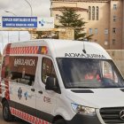Una de las ambulancias de Soria.