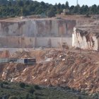 Extracción de mármol.