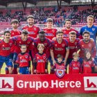 Once del Numancia el pasado domingo ante el Llanera.