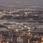 Vista parcial del polígono industrial Las Casas en la capital.