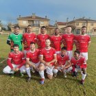 Un once del Piqueras de esta temporada en la Liga Provincial.