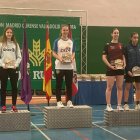 Daniela Corchón en la categoría individual sub 19.
