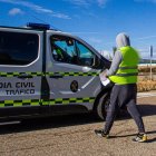 La Guardia Civil de Tráfico en un control en una imagen de archivo.