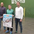 Sergio Frías, José Luis Molina y Manu Salvador durante la presentación del Campeonato.