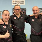 Los cuatro representantes del club soriano que compiten en Barcelona.