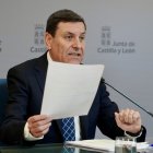 Carlos Fernández Carriedo, portavoz de la Junta.