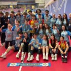 Equipos júnior del C.V. Río Duero en un campeonato.