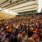 Público en la Audiencia asistente al 'sorteo' de los jurados en una imagen de archivo.