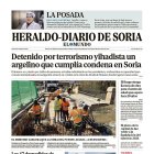 Portada de Heraldo Diario de Soria del 11 de abril de 2025