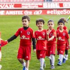 El acto se celebró en el descanso del partido contra el Real Ávila