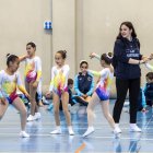 Tarde de gimnasia en el polideportivo San Andrés