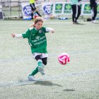 Una jugadora del San José durante un torneo femenino