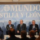 Pablo R. Lago, Donaciano Dujo, Enrique Cabero, Aurelio González y Jesús Manuel González Palacín.