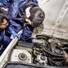 Estudiantes de Formación Profesional en un centro de Soria.