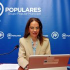 La portavoz del PP en el Ayuntamiento, Belén Izquierdo.