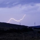 Tormenta con aparato eléctrico en Soria.