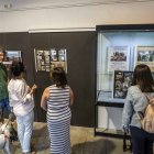 La exposición puede visitarse hasta el 22 de junio en la galería acristalada del Instituto Machado.