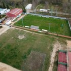Vista aérea de las instalaciones donde se ubicará el campo.