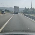 Camión infractor.