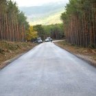 Pista forestal en Duruelo en la una imagen de archivo.