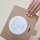 Caja de duelo que entregan los hospitales para ofrecer apoyo emocional a las familias que sufren la pérdida de su bebé.