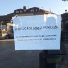 Cartel que figuraba en algunos bares.