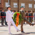 Homenaje a los militares caídos por España en los actos del 31 aniversario de la Subdelegación de Defensa en Soria.