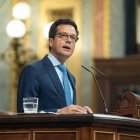 Tomás Cabezón interviene en el Congreso.