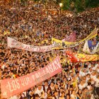 Estallido de alegría para dar inicio a las fiestas