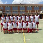 El combinado de Castilla y León infantil femenino que dirige Elías Terés.