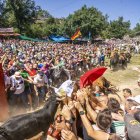 Imágenes de la mañana del Jueves La Saca, día grande de las Fiestas de San Juan