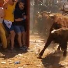 Salida de los toros de los corrales de Valonsadero en primera persona en La Saca de San Juan 2025.