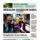Portada de Heraldo Diario de Soria del 30 de junio de 2025.