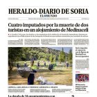 Portada de Heraldo Diario de Soria del 2 de julio de 2025