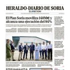 Portada de Heraldo Diario de Soria del 3 de julio de 2025