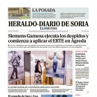 Portada de Heraldo-Diario de Soria de 4 de julio de 2025.