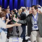 Segunda jornada del veintiún congreso Nacional del PP, que se celebra bajo el lema ‘Toma partido por España’, con el debate de las ponencias política y de estatutos, los informes de los grupos parlamentarios y la presentación de la candidatura a la reelección de Alberto Núñez Feijóo.