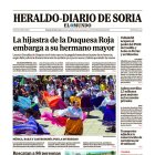 Portada de Heraldo-Diario de Soria de 5 de julio de 2025.
