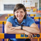 La fisio y delegada provincial de Atletismo, Edurne Orte.