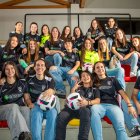 Jugadoras del equipo femenino del C.D. Golmayo Camaretas.