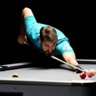 Javier del Santo durante una competición.