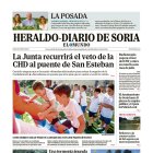 Portada de Heraldo-Diario de Soria de 11 de julio de 2025
