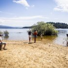 Una mañana perfecta para nadar en el pantano