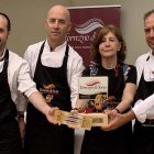 Los ganadores del concurso del Mejor Torrezno de Innovación.